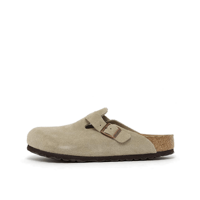 Birkenstock Boston Suede Leather Clog "Taupe" | 60461