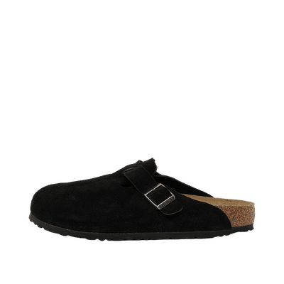 Birkenstock Boston Clog "Black Suede" | 1027142