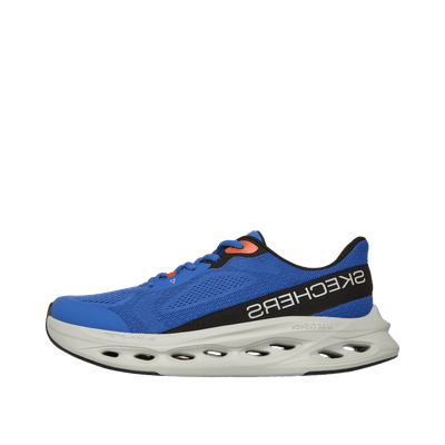Skechers Max Cushioning Glide-Step Fairmont "Blue/Orange" | 220427BLOR