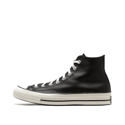 Converse Chuck 70 HI Leather "Black/White/Egret" | A07200C