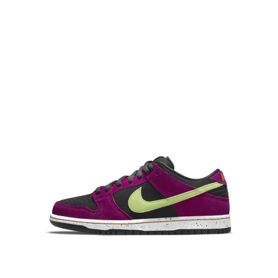 Nike SB Dunk Low "Red Plum/Black/Taxi/Citron" | BQ6817-501