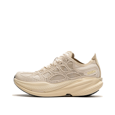 Hoka Mach X Caged "Cream/Split Pea" | 1168932CSPL
