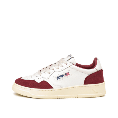 Autry Medalist W "White/Burgundy" | AULWFT20