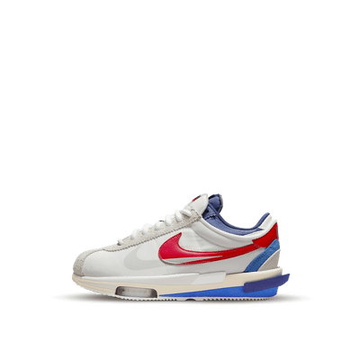 Nike Zoom Cortez SP sacai "White/University Red/Blue" | DQ0581-100
