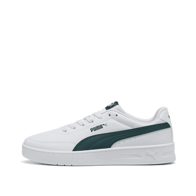 PUMA Court Classic Clean "White/Dark Green" | 402223-24