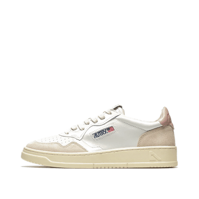 Autry Medalist Low W "White/Powder Pink" | AULWLS37