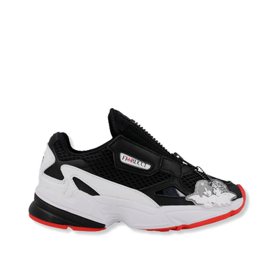 Adidas Falcon W Zip "Black/White/Red" | EF3644