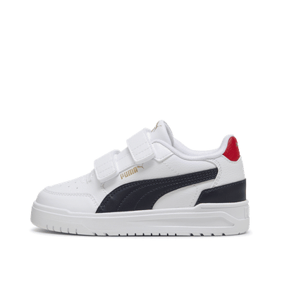 PUMA Shuffle Downtown Low "White/New Navy/Red" | 403740-03