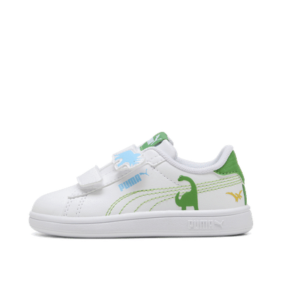 PUMA Smash 3.0 Dino "White/Green Fruit/Vibrant Blue" | 405637-01