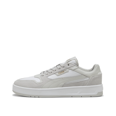 PUMA Court Classic Street SD "White/Glacial Gray/Gold" | 400215-02