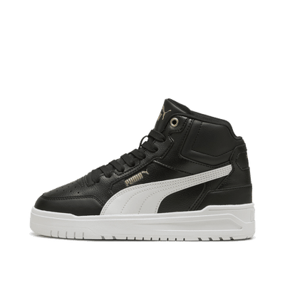 Puma Shuffle Downtown Mid "Black/White/Gold" | 403743-03