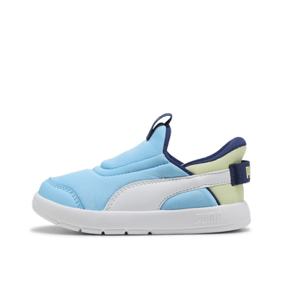 PUMA Courtflex v3 SLIPTECH™ "Vibrant Blue/White/Apple Spritz" | 399735-10