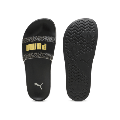 PUMA Leadcat 2.0 Animal Flair Slides "Black/Gold" | 402880-02