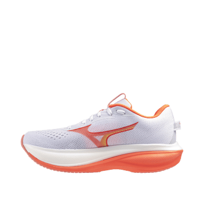 Mizuno Wave Rider 30 "White/Flamingo Coral/Lime Pulp" | J1GW262071