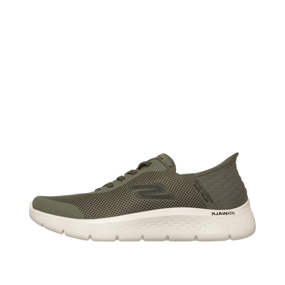skechers-go-walk-flex-hands-up-oliveblack-216324olbk