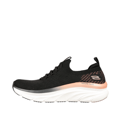 Skechers D'Lux Walker "Black/Rose Gold" | 149366BKRG