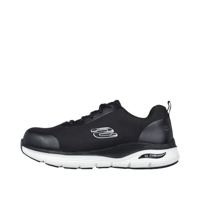 Skechers Work Arch Fit SR - Ringstap "Black/White" | 200086ECBKW