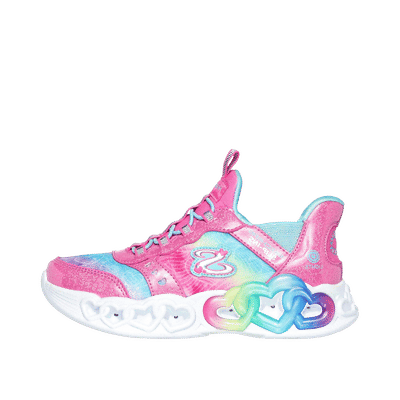 Skechers Infinite Heart Lights "Pink" | 303755LPKMT