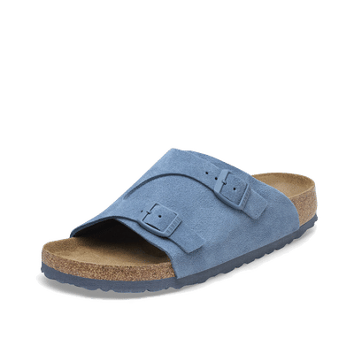 Birkenstock Zürich Suede Narrow Fit Women's "Blue" | 1026827