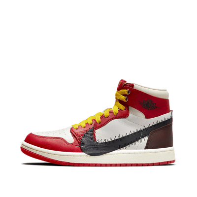 Nike Wmns Air Jordan 1 ZM Air CMF 2 SP "Gym Red/Black-Summit White-Earth" | FJ0604-601