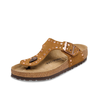 Birkenstock Gizeh Rivets Suede "Mink" | 1031649