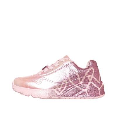 Skechers JGoldcrown UNO Lite "Heartdust Forever" | 310814LPKMT