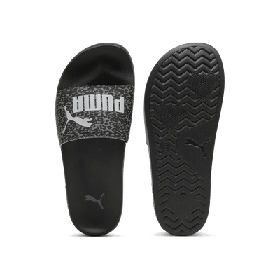 PUMA Leadcat 2.0 Feline Slides "Black/Slate Sky/Silver" | 408206-01