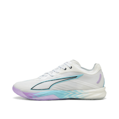 PUMA Accelerate NITRO SQD 5 ENERGY "White/Bright Aqua/Purple Glimmer" | 109502-01