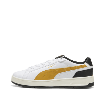 PUMA Court Classico "White/Archive Gold/Black" | 400284-10