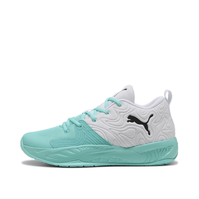 PUMA Court Pro 3 Mid "White/Black/Elektro Aqua" | 313830-04