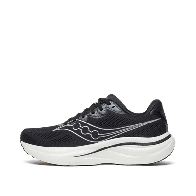 Saucony Ride 19 Wide "Black/Silver" | S21056-100