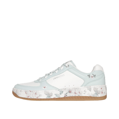 Skechers Sport Court 2.0 - Floral Frenzy "White/Mint" | 185168WMNT