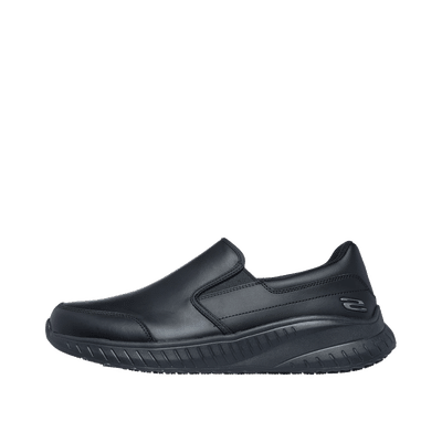 Skechers Work Slip-Resistant Relaxed Fit Squad Chaos - Rockrath "Black" | 200292ECBLK