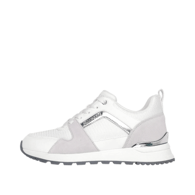 Skechers Runway - Posh Gal "White/Silver" | 177456WSL