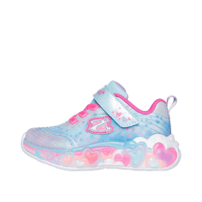 Skechers S-Lights Eternal Heart Lights "Light Blue" | 302696NLBMT