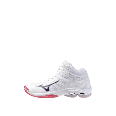 Mizuno Wave Voltage 2 MID "White/Violet Indigo/Camellia Rose" | V1GC246520
