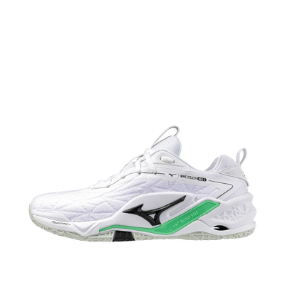 Mizuno WAVE STEALTH NEO 2 "White/Black/Frozen Emerald" | X1GA240016