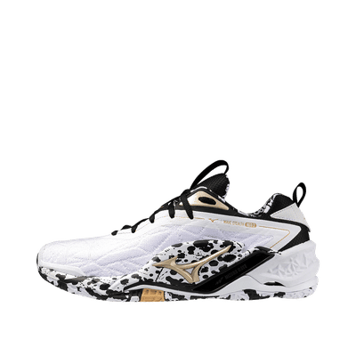 Mizuno Wave Stealth Neo 2 "White/Black/Gold" | X1GA240041