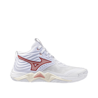 Mizuno WAVE MOMENTUM ELITE MID "White/Rose Elegance/Lava Falls" | V1GC251773