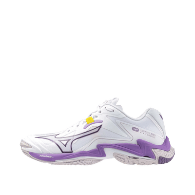 Mizuno Wave Lightning Z8 "White/Patrician Purple/Quince" | V1GC240010