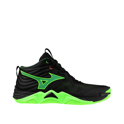 Mizuno Wave Momentum Elite MID "Black/Glowing Apple/Mandarin Orange" | V1GA251749