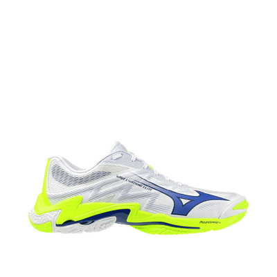 Mizuno WAVE LIGHTNING ELITE "White/Lightning Yellow/Dazzling Blue" | V1GA260039