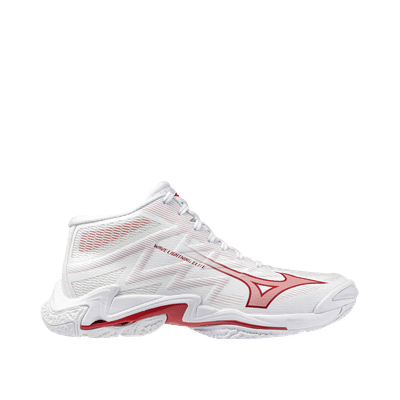 Mizuno Wave Lightning Elite MID "White/Rose Elegance/Lava Falls" | V1GC260573