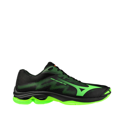 Mizuno Wave Lightning Pro "Black/Glowing Apple/Mandarin Orange" | V1GA266049