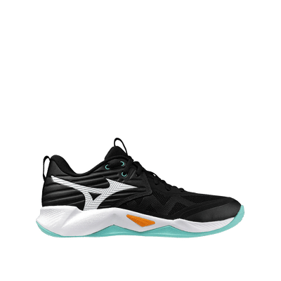 Mizuno WAVE MOMENTUM PRO "Black/Tangelo/Ice Green" | V1GA254012