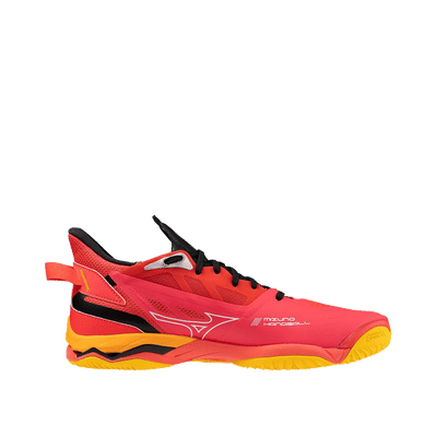 Mizuno Wave Mirage 5 "Radiant Red/White/Carrot Curl" | X1GA235067