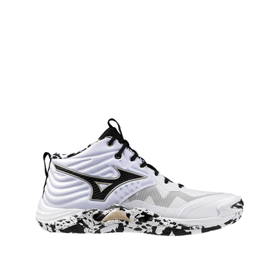 Mizuno Wave Momentum Elite MID "White/Black/Gold" | V1GA251741