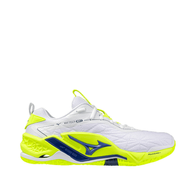 Mizuno Wave Stealth Neo 2 "White/Lightning Yellow/Dazzlin" | X1GA240039