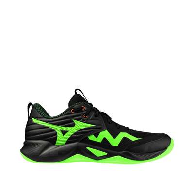 Mizuno Wave Momentum Pro "Black/Glowing Apple/Mandarin Orange" | V1GA254049