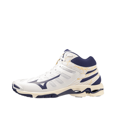Mizuno Wave Voltage Mid "White" | V1GA216543
